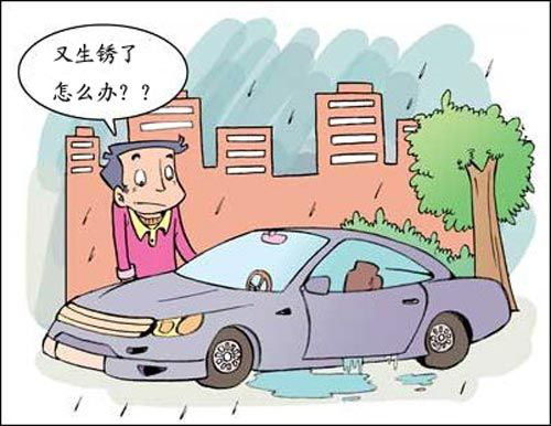 汽车图标生锈，背后的故事与应对之策
