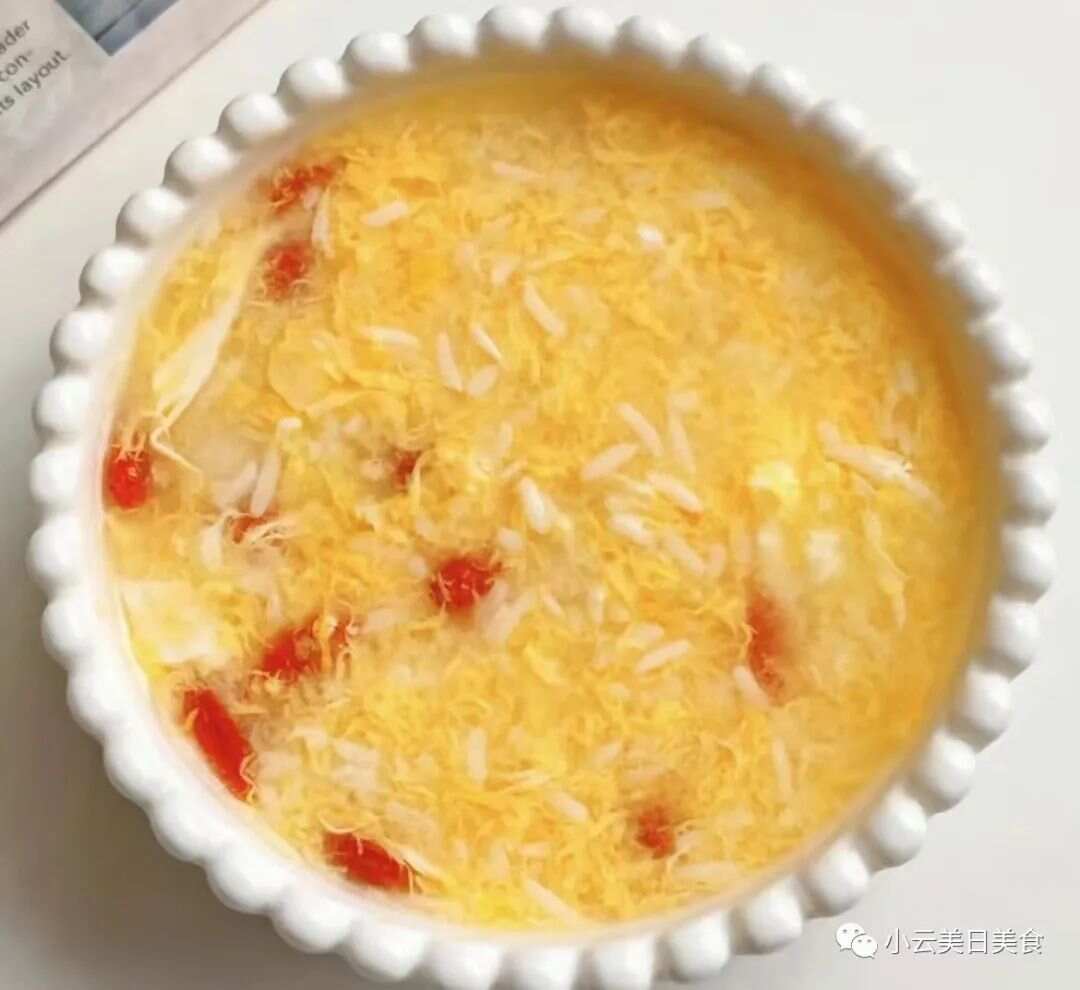 冰糖蛋花羹，一道传统美味的甜品