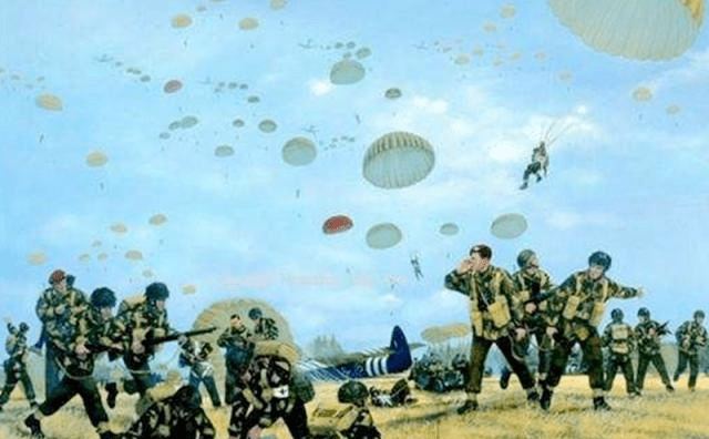 二战大规模空投伞兵，战略与战术的完美结合