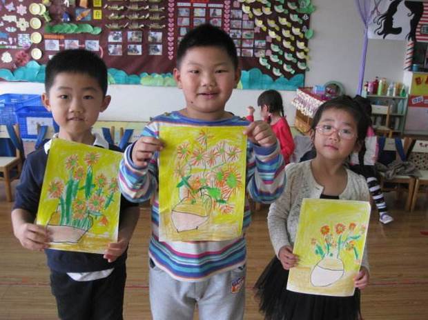 幼儿园美术向日葵教案