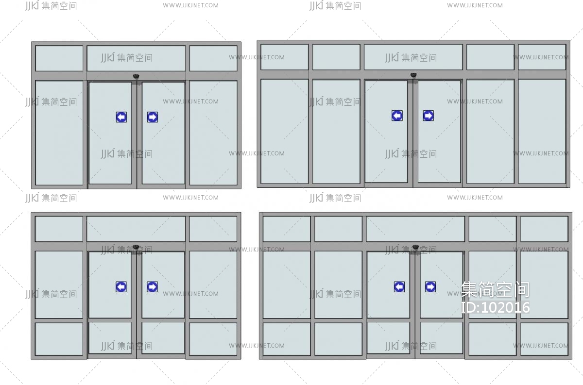 感应门图片与自动门价格，现代建筑的便捷与美学体现