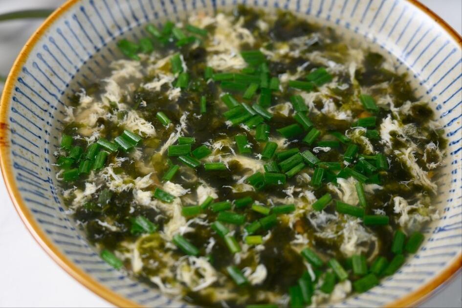 紫菜蛋花面条，一道美味的传统面食