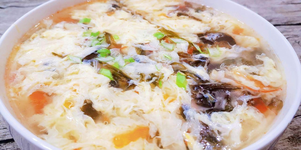 勾芡蛋花汤，一道家常美味汤品的制作与赏析