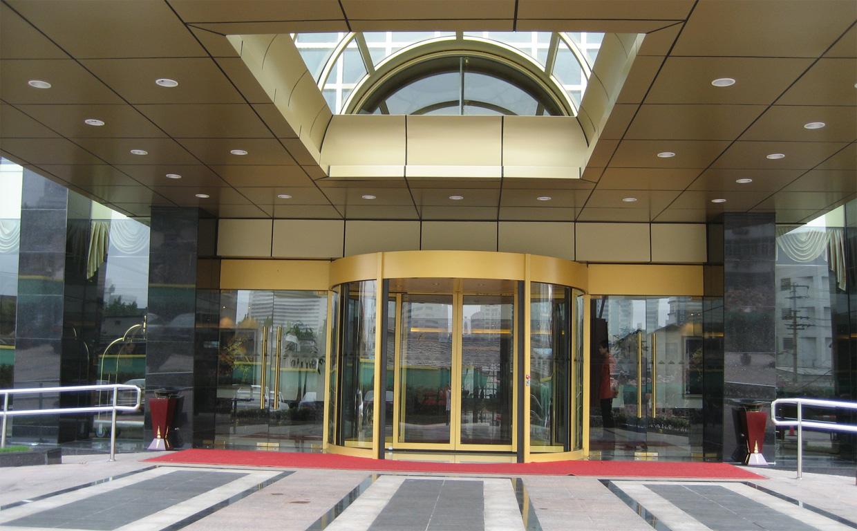 酒店自动门多玛，现代建筑的智能入口