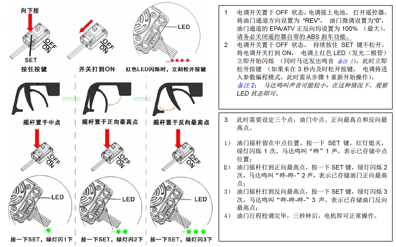 GT3B遥控器油门正反之解析与应用探讨