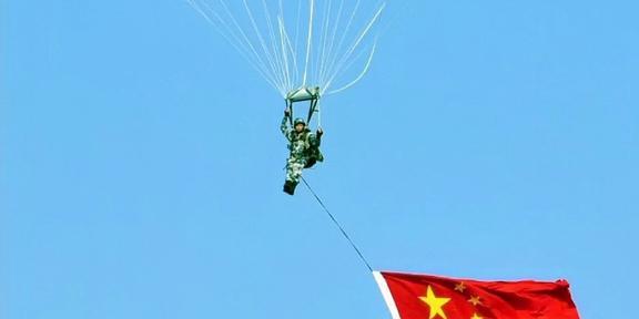汶川地震中的伞兵英雄与国庆阅兵的光辉历程