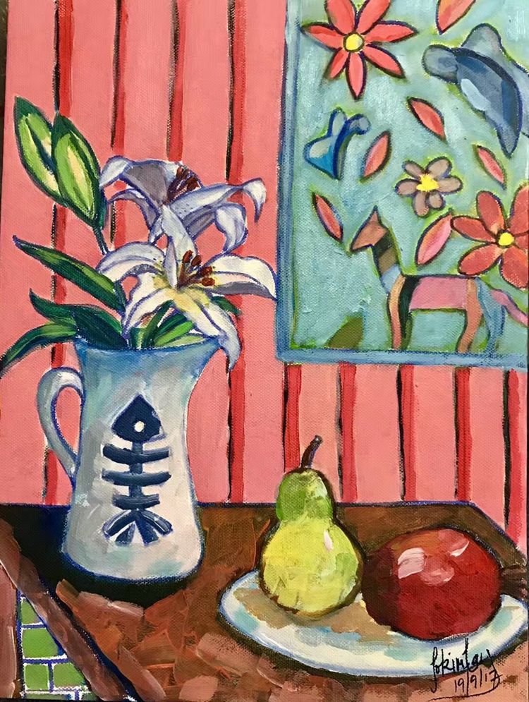 美术教案水粉画——探索花的艺术之美